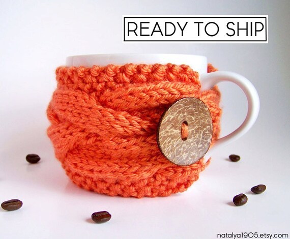 Coffee Cup Sleeve, Coffee Cup Cozy, Coffee Mug Cozy, Coffee Sleeve, Tea Cozy, Knit Coffee Cozy Tea Cosy Best Selling Items Most Popular Item