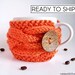 Last Minute Gift, Coffee Cup Sleeve, Coffee Cozy, Coffee Cup Cozy, Coffee Mug Cozy, Coffee Sleeve, Tea Cozy Coffee Cozy Coffee Gifts