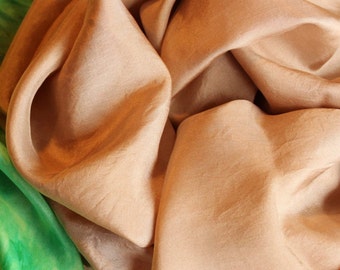 Beach Sand Playsilk ~Hand Dyed ~ Tan ~ Waldorf Inspired!