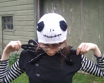 Jack Skellington Hat: Nightmare Before Christmas Costume Tim Burton Halloween Costume Skeleton Jack Costume Cosplay The Pumpkin King