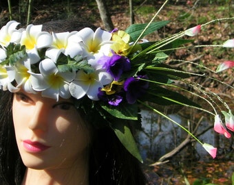 Authentic Foam Plumeria Flower HEAD HEI