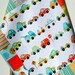 Peak Hour Boy Quilt, Cars Trucks Vehicles, Teal Aqua Coral Orange, Nursery Bedding Crib Blanket, Transportation Van Road Signs