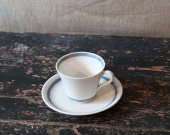 Rorstrand Sweden / Troja / Cup and saucer / Blue