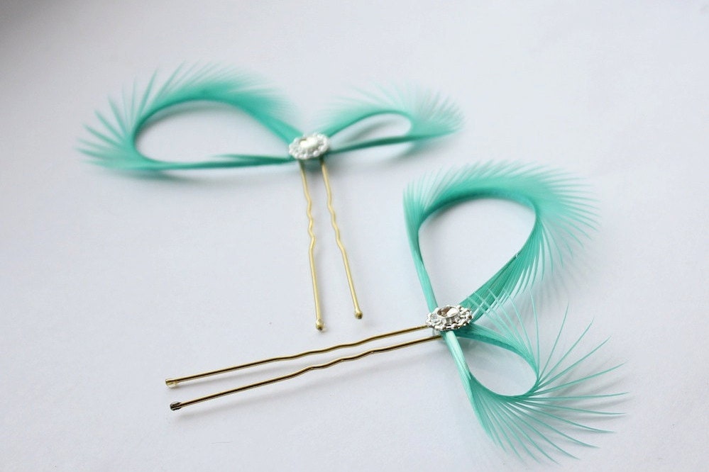 Jade Hair Accessories Bridal Fascinators Bridal Party Jade