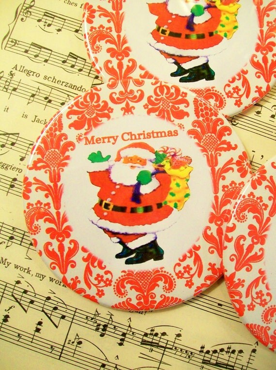 African American Magnets Santa Magnet Christmas By PrayerNotes