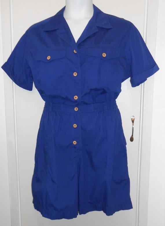 Vintage Liz Claiborne 1980s Gym Suit Sporty One Piece