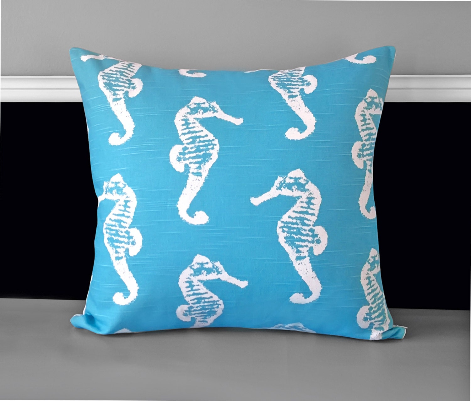 sea horse cushions