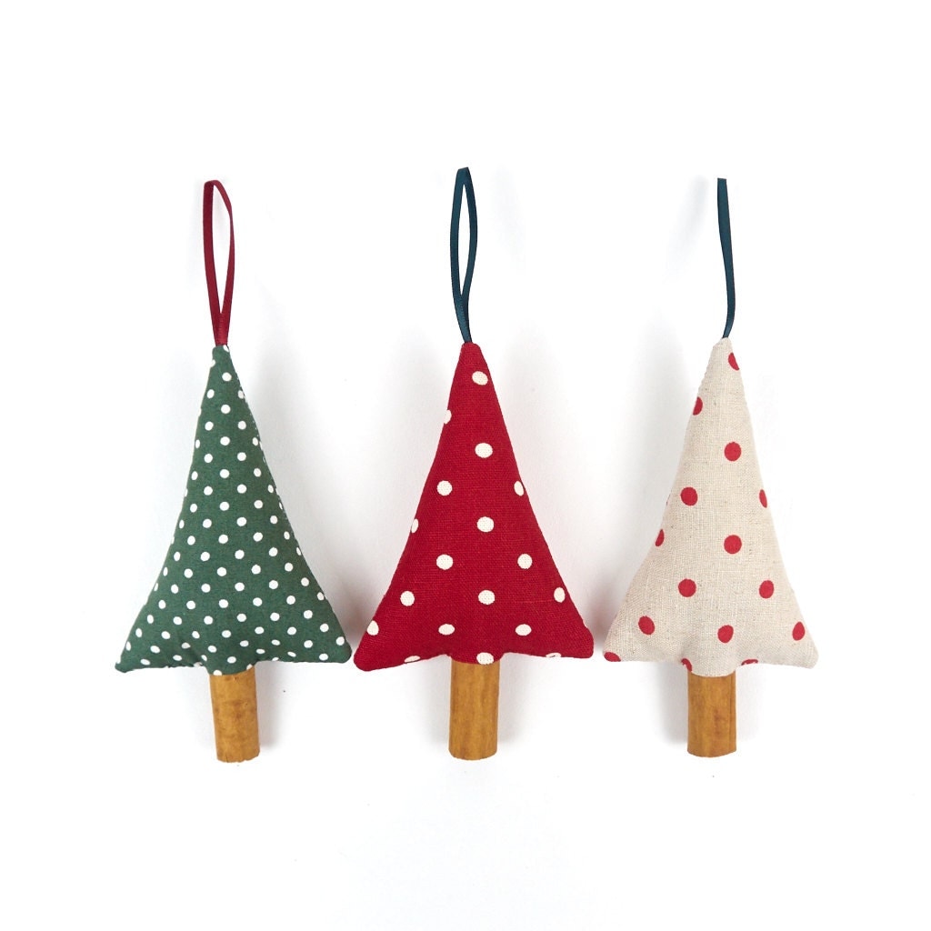 woodland christmas tree ornaments rustic polka by woodland christmas tree ornaments rustic polka by