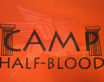 Camp Half-Blood T-Shirt (Child or Adult) - "invisible" pegasus tee