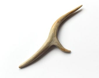 Antler Hair stick, Hair Stick, Hand Carved Roe Deer, Hairpin Hair Piece, Unicorn Horn, Forest Natural Hair Accessory Handmade, MariyaArts