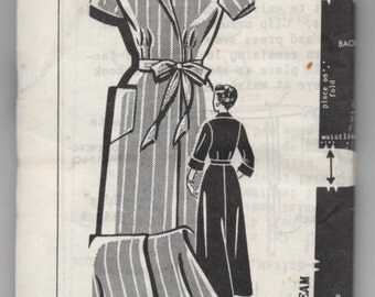 1960's Patt-O-Rama Shirtwaist Dress pattern - UNCUT - Bust 39" - No. 8153