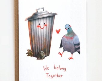 Funny Love Card, Anniversary Card, Valentines Day Card, Friendship Card