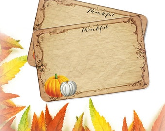 Thankful card | Etsy