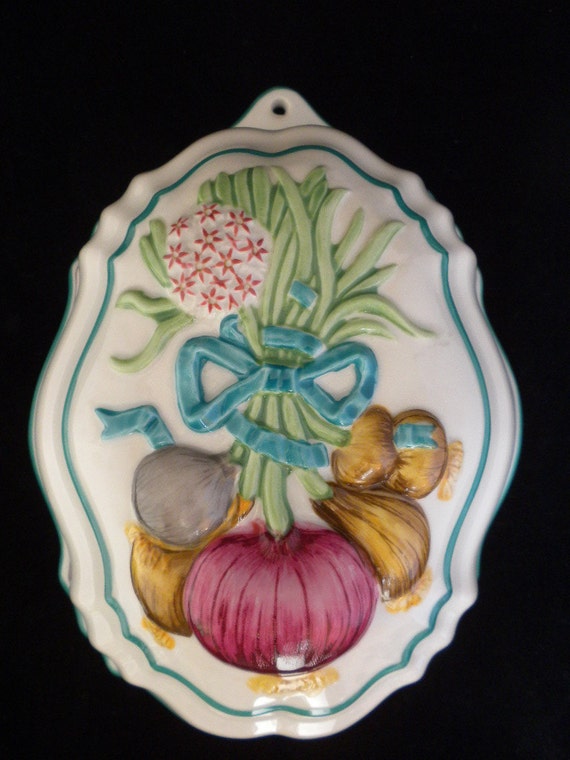 Jello Mold Franklin Mint 1986 Vegetable Mold Le by oldandnew8