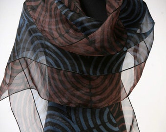 silk organza shawl dyed silk scarf wrap by ohsuzanni silk organza shawl dyed silk scarf wrap by ohsuzanni