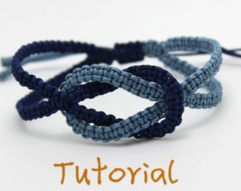 eBook Glow Tutorial to Chinese knot macrame bracelet by KnotAWish