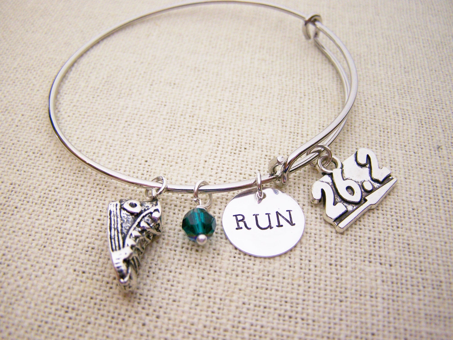 Marathon Bracelet Runner Bracelet Personalized Bracelet