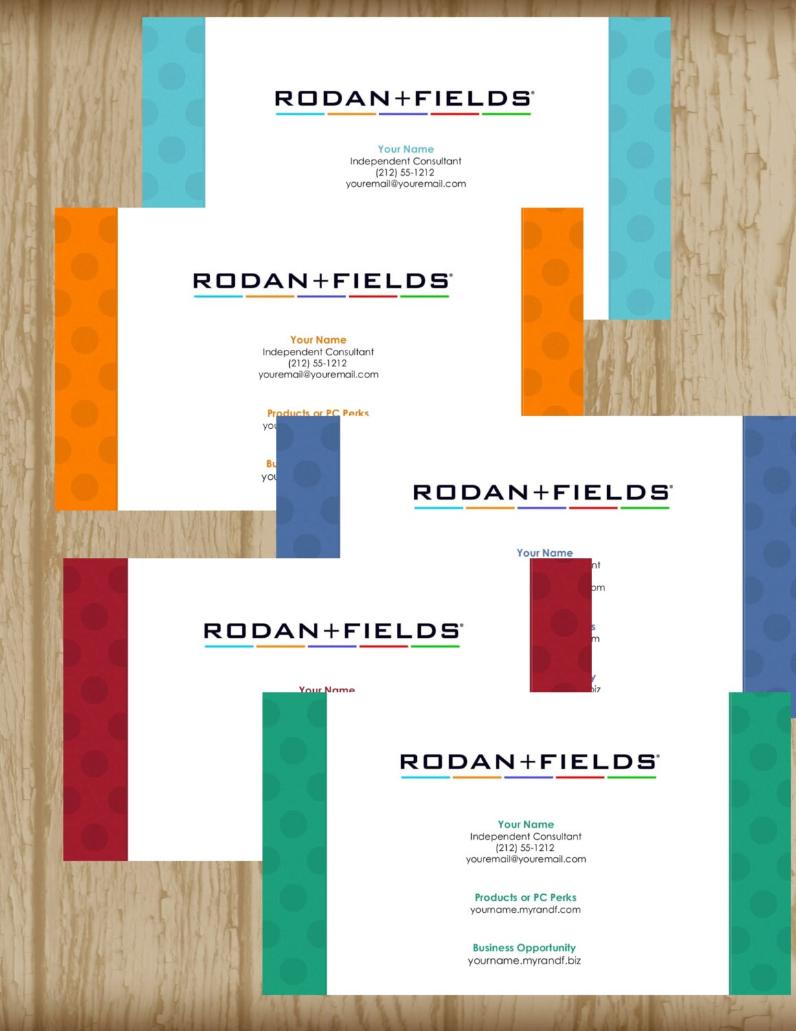 Rodan Fields Printable Business Card By CustominviteStudio