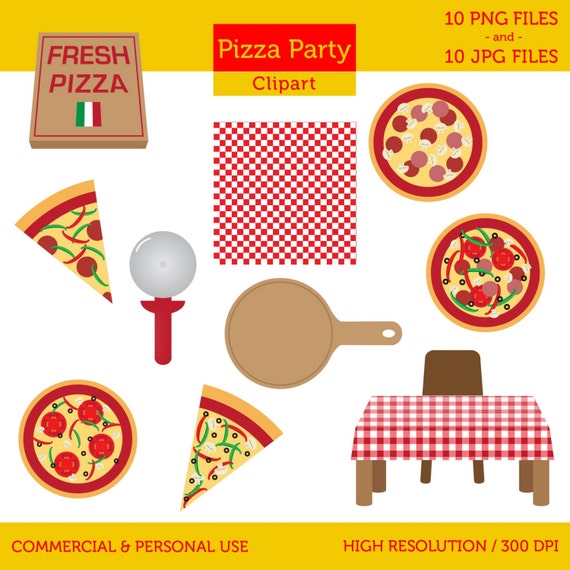 clip art for pizza party - photo #38