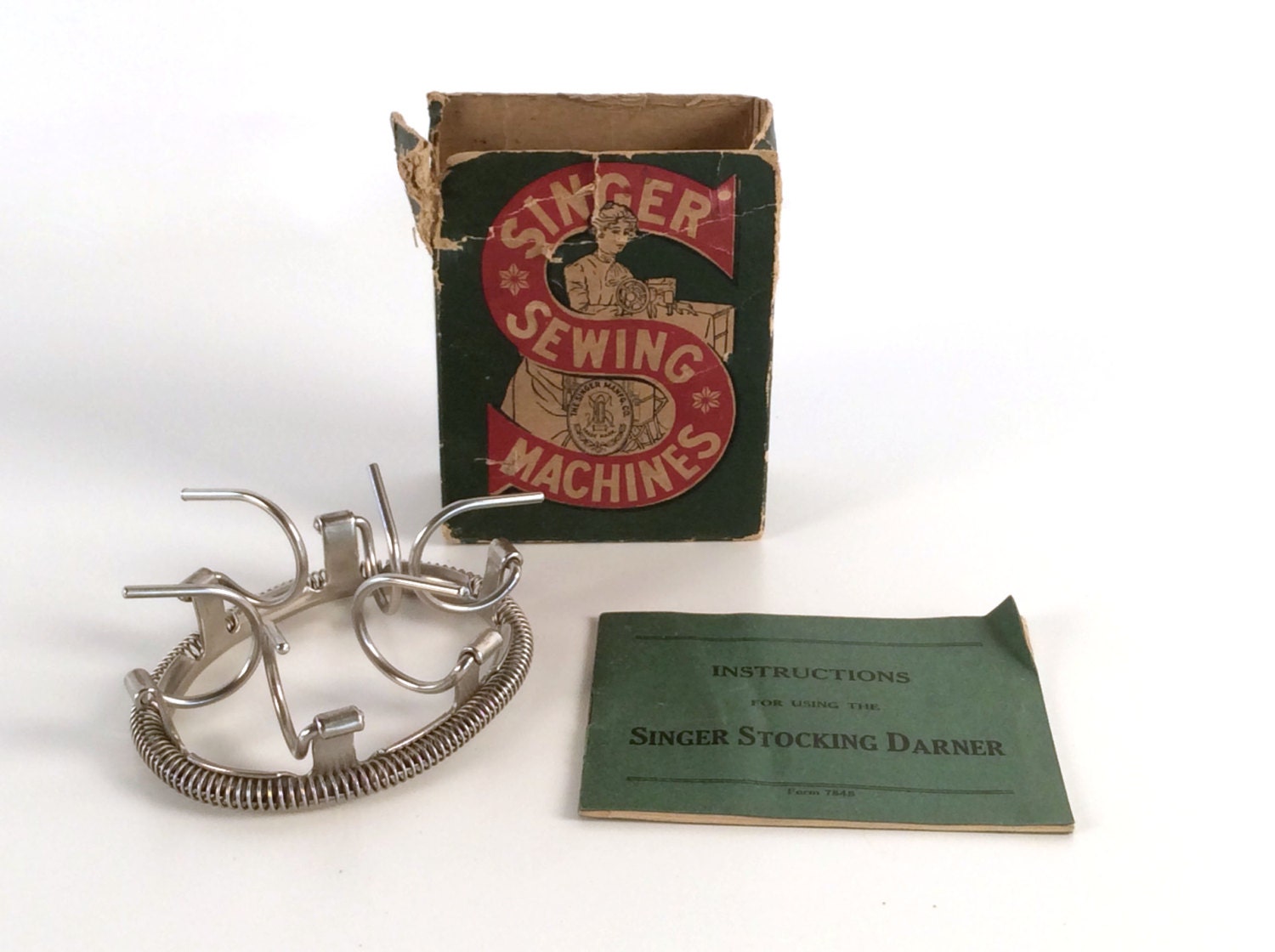 Vintage 1910s Sock Darner Singer Stocking Darner Universal