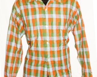 1960s LS Shirt Mens Sz XL Vintage Retro Cruiser