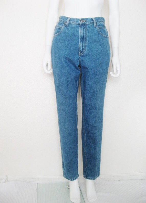 90s High Waist Mom Jeans / 29 waist / Relaxed fit high rise