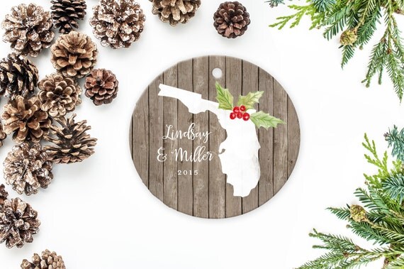 florida state ornament florida christmas by mooseberrypaperco florida state ornament florida christmas by mooseberrypaperco