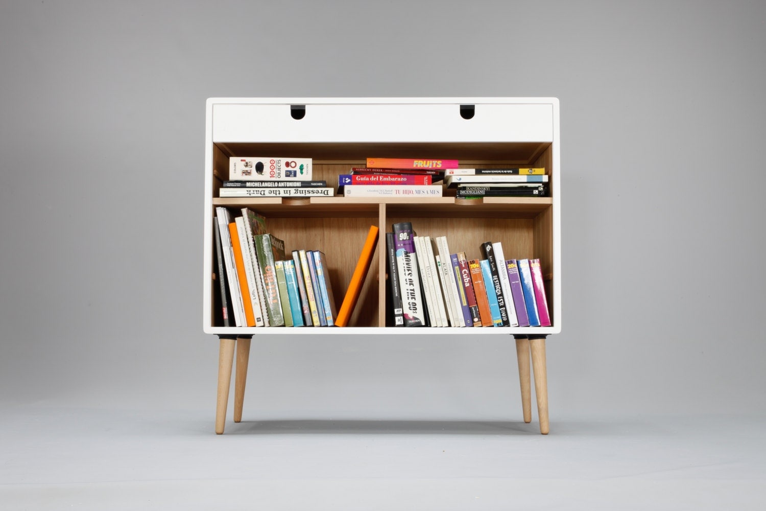 Modern White Bookcase Credenza With Drawer - modern white bookcase credenza with drawer -