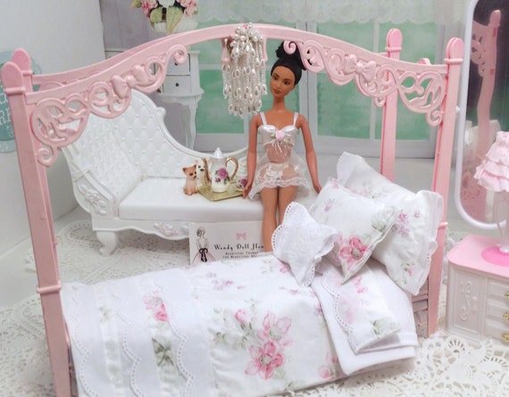 sale floral white ruffled shabby bedding set for 12 inch sale floral white ruffled shabby bedding set for 12 inch