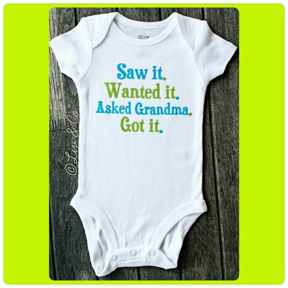 Items similar to Funny Baby Clothes, Baby Girl Clothes, Baby Boy ...