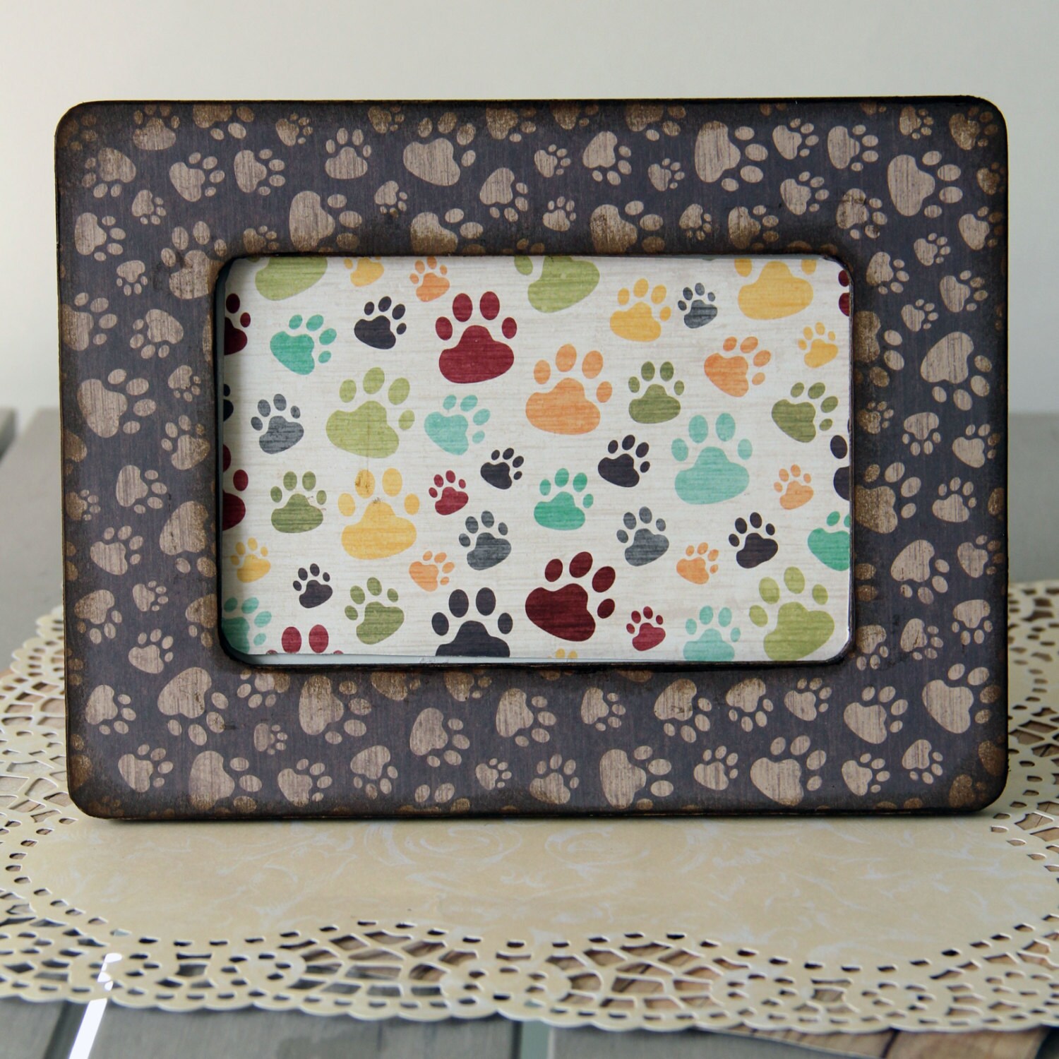 dog-paw-print-picture-frame