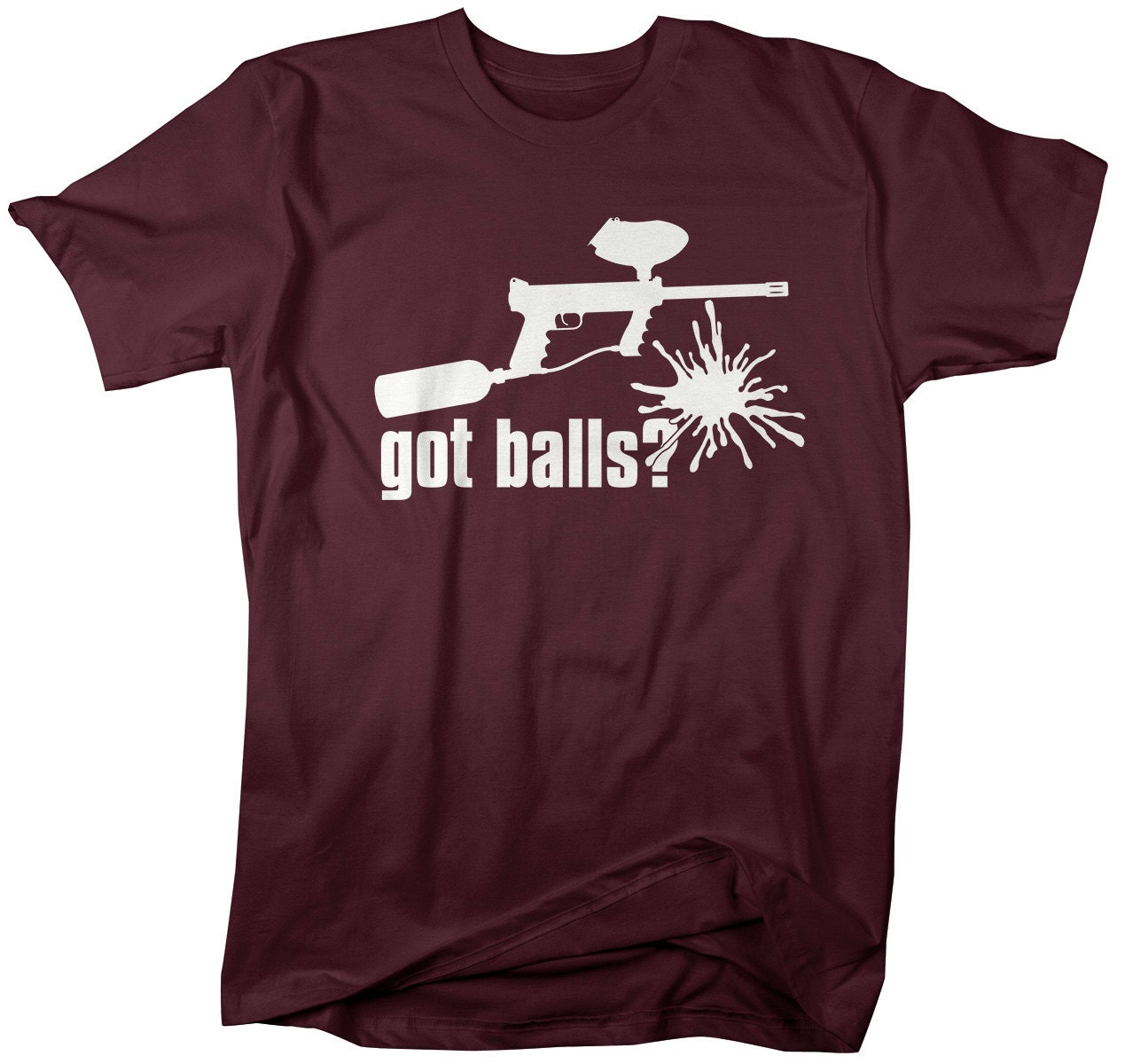Funny Paintball TShirt Got Balls TShirt Unisex Shirts Mens
