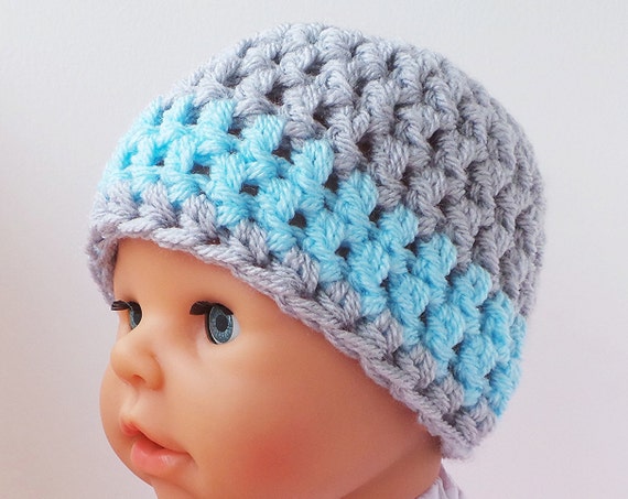 How to crochet crochet hat pattern with photo tutorial Baby