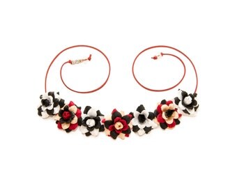 Cruella de Vil Flower Crown, Flower Headband, Cruella Costume, 101 Dalmatians Costume, Villain Headband, Villain Costume, Halloween Costume