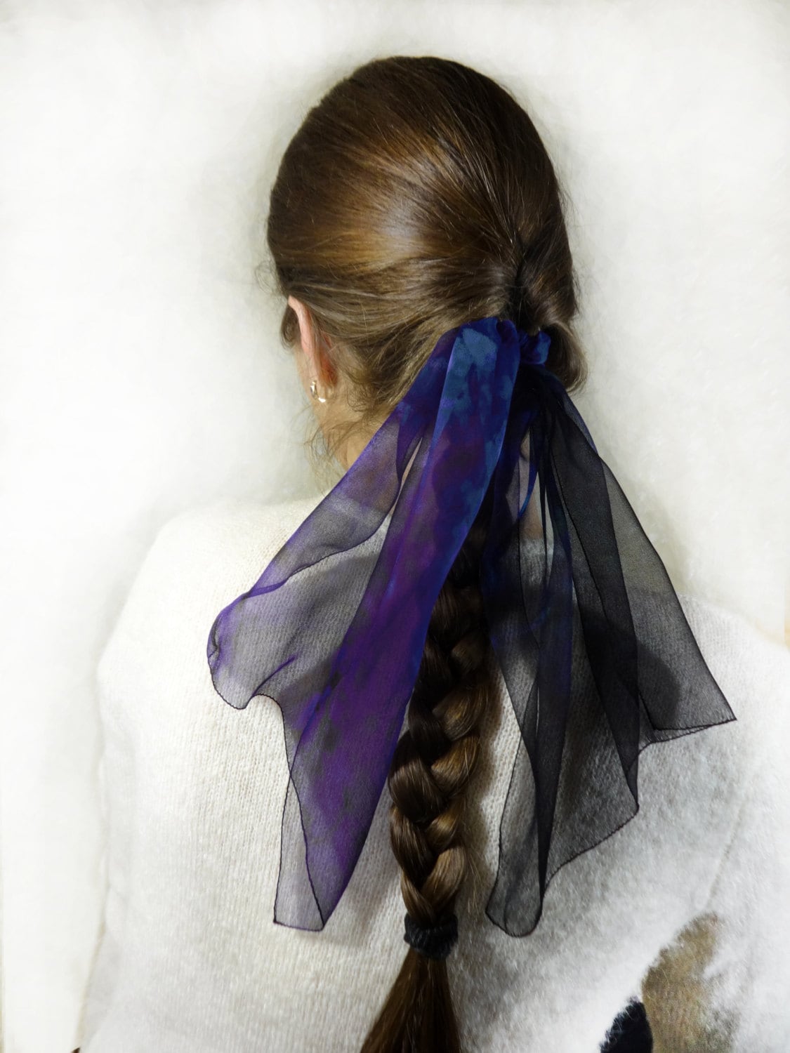 silk scarf for hair