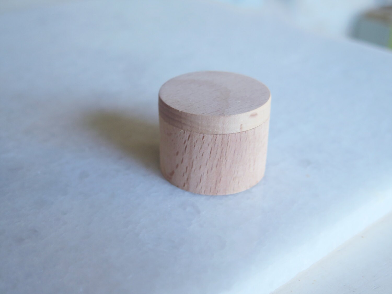 Download Wood small box lip balm container