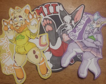 CUSTOM Fursuit Badge - Made To Order