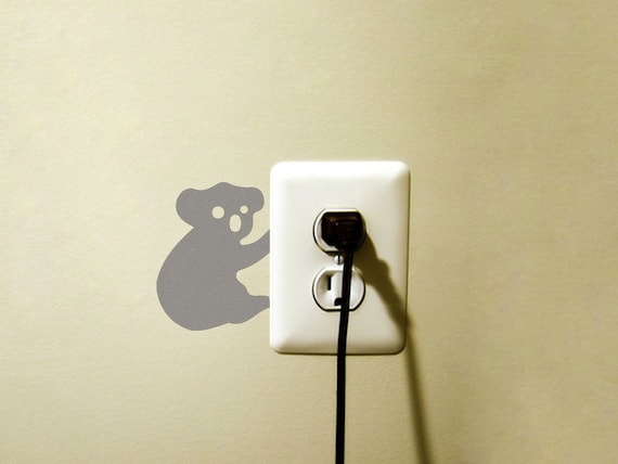 koala bear fabric sticker