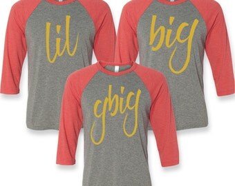 Big Little Sorority Shirts, Big Little Shirts, Big Little Gift, Big Little Reveal Shirts, Sorority Family Shirts, Big and Little Shirts