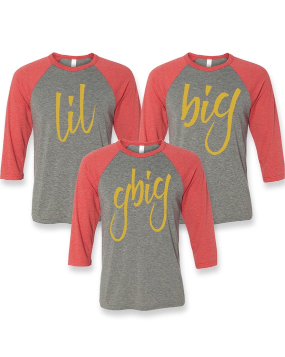 big little little little shirts