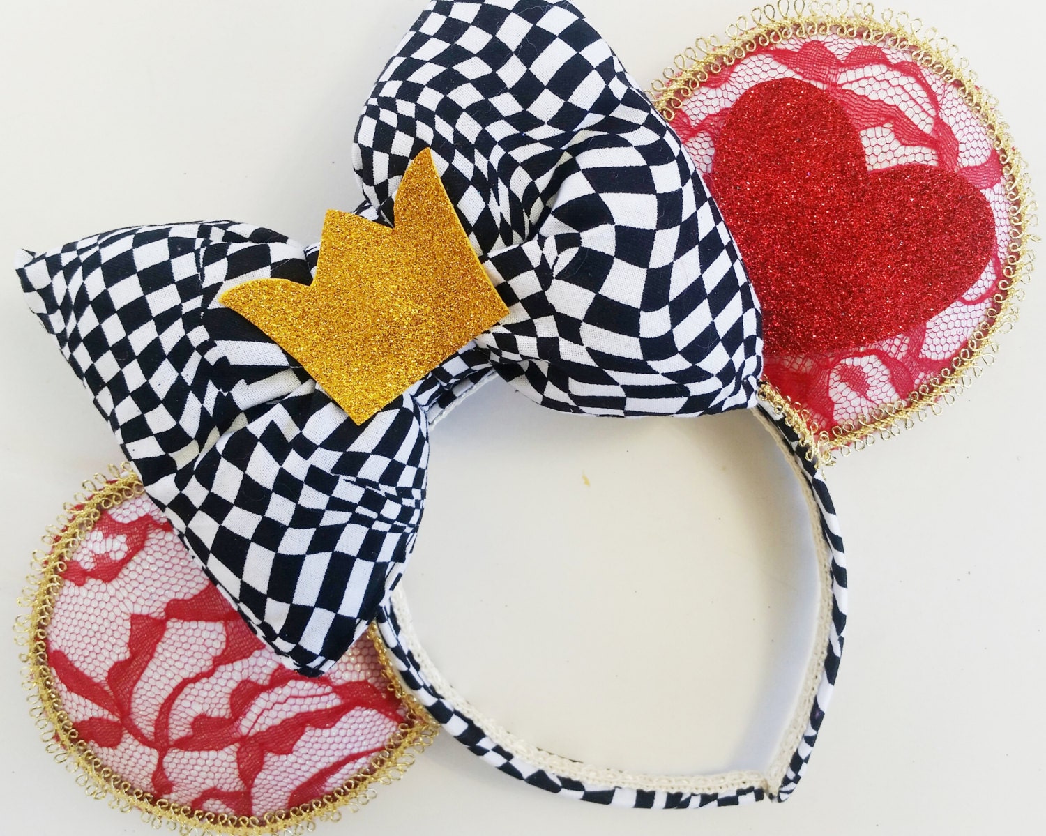 Queen of Hearts Minnie ears Evil Mouse ears Disney Minnie
