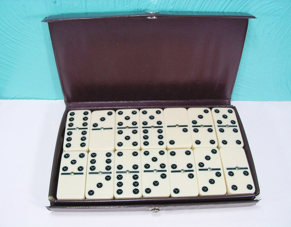 double six dominoes set