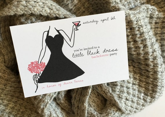 Little Black Dress Bachelorette Party 9