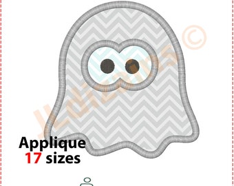 Ghost Applique Design. Ghost embroidery design. Embroidery halloween. Halloween applique design. Embroidery ghost. Machine embroidery design