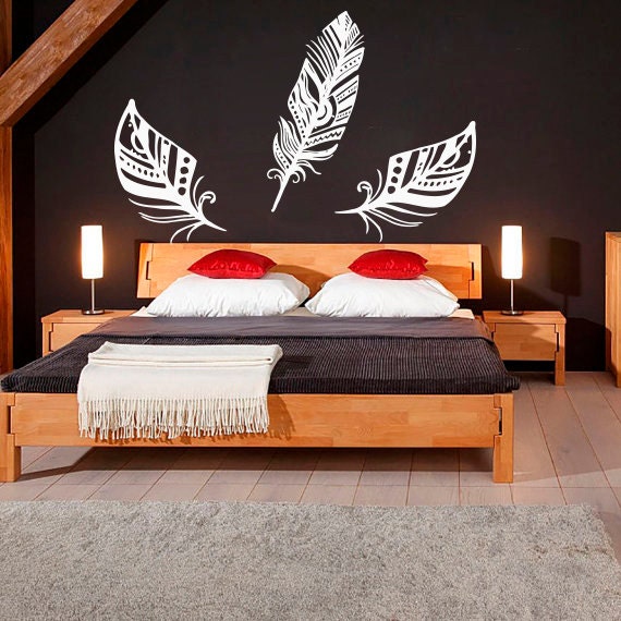 Wall Decals for Bedroom Dream Catcher Vinyl Decal by CozyDecal