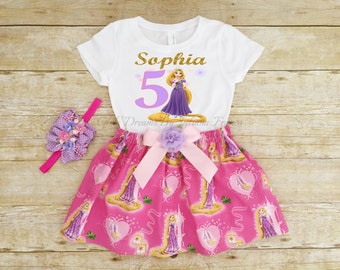 tangled birthday outfit