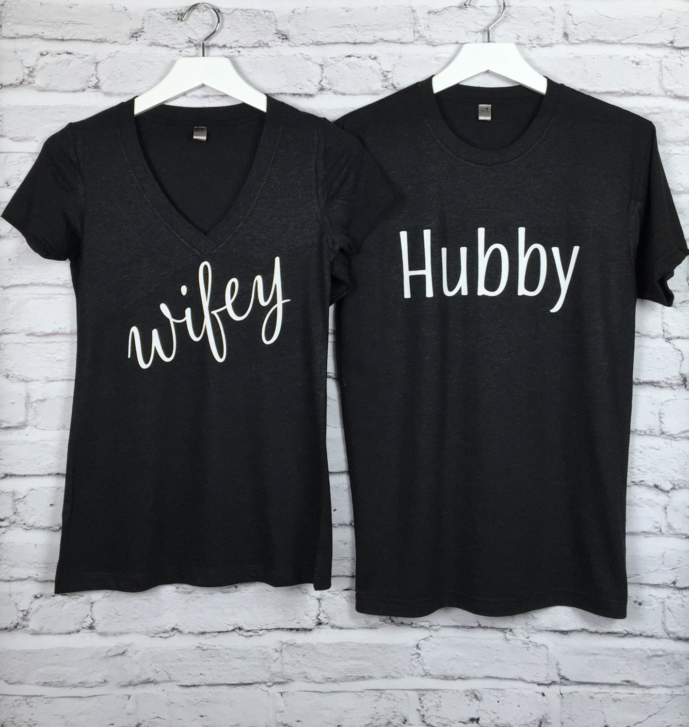 hubby wifey nike shirts