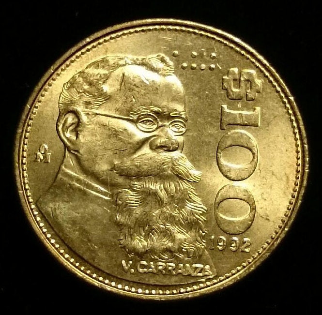 mexican 100 dollar coin value