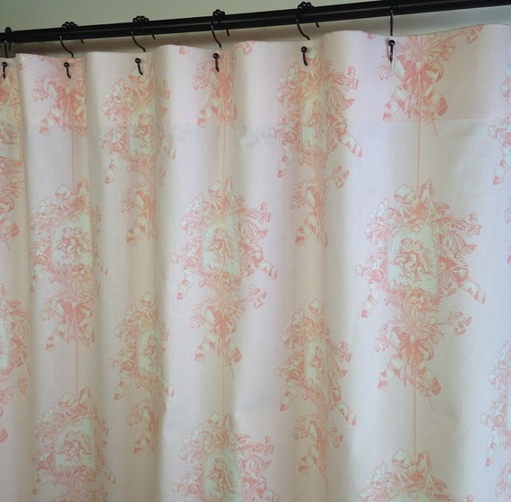 Fabric Shower Curtain Custom High end designers P Kaufmann