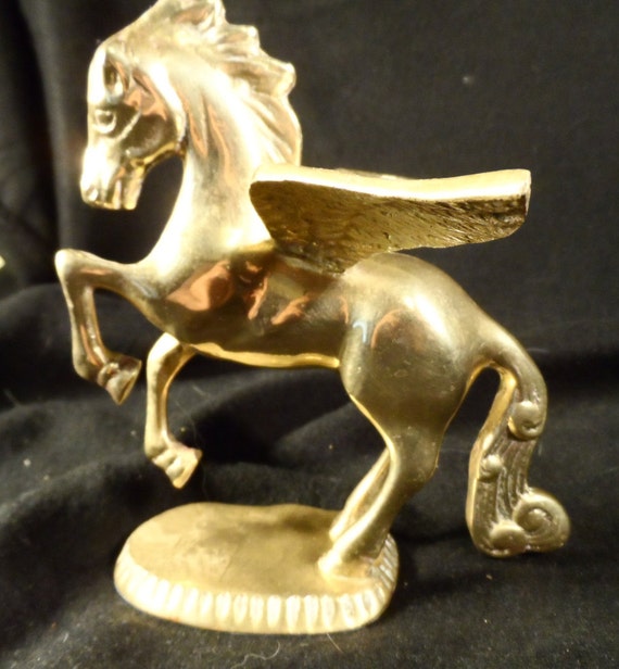 brass pegasus figurine